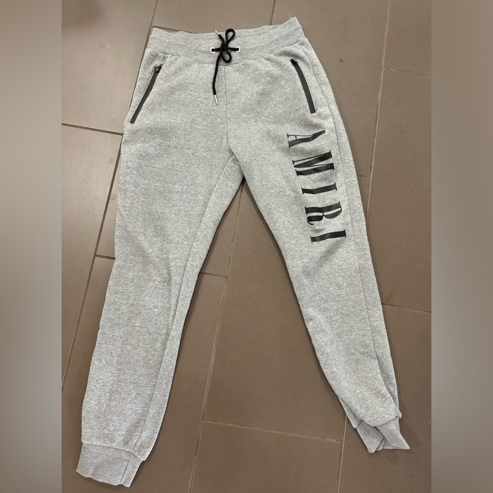 Amiri sweatpants gray size medium M designer